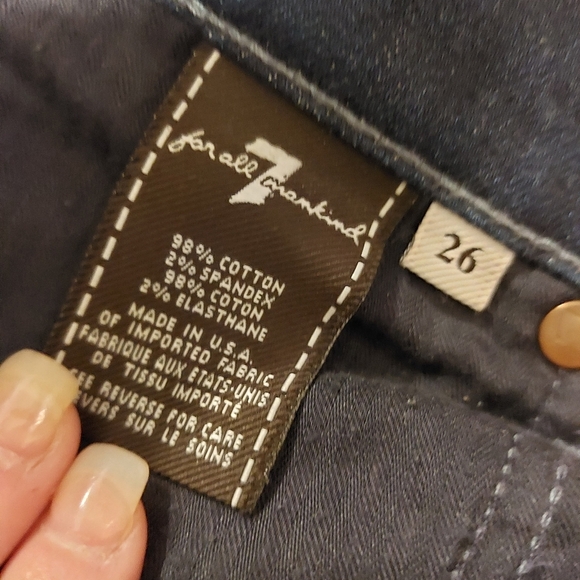 7 for all mankind strength leg size 26 - Picture 5 of 6